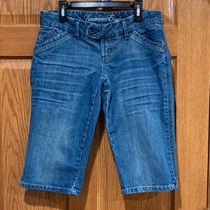 AMERICAN EAGLE Women's 4 Regular Blue Jean Denim Bermuda Shorts
